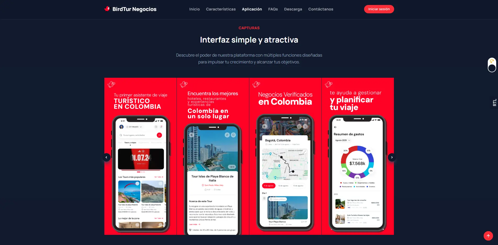 Aplicación y Características - Imagen 1