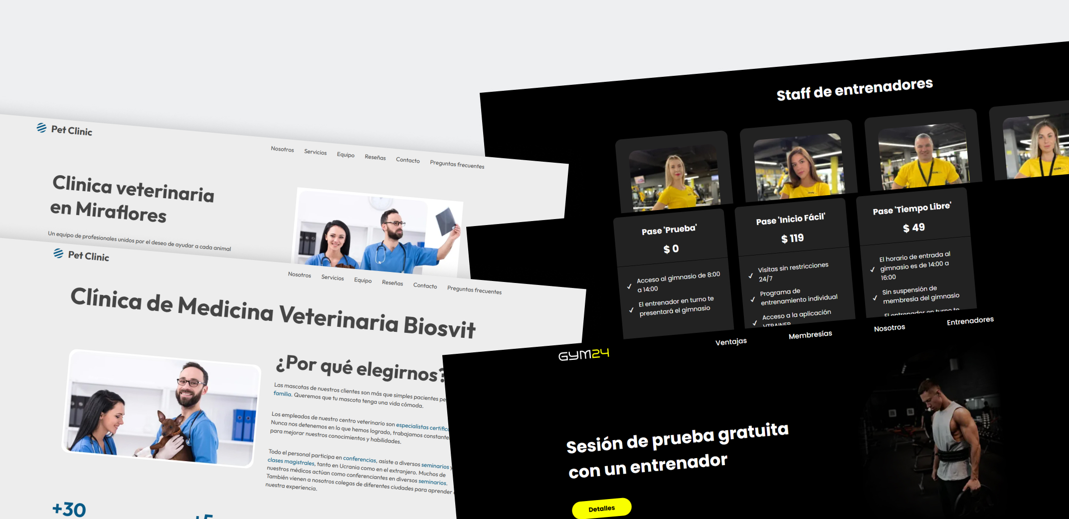 Servicio de Sitios web corporativos